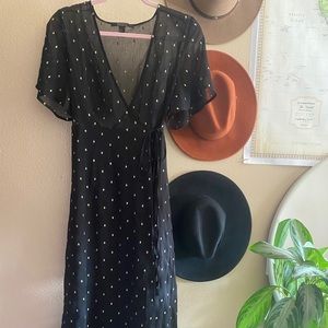 Midi Wrap Dress